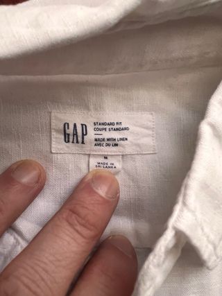 Camicia Lino Bianca GAP - Taglia M