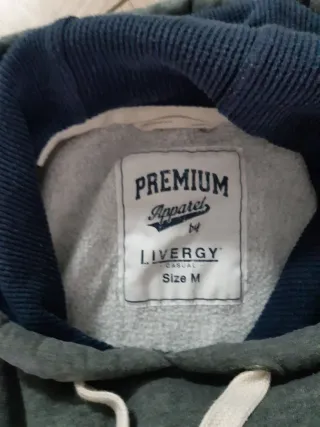 Sudadera con capucha gris oscuro