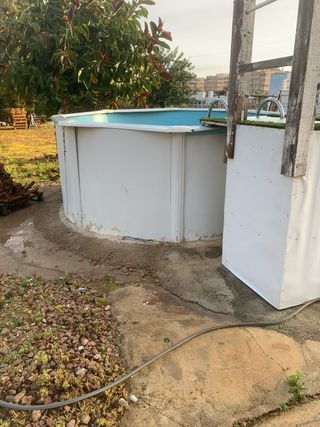 Piscina desmontable metal 300x76 cm