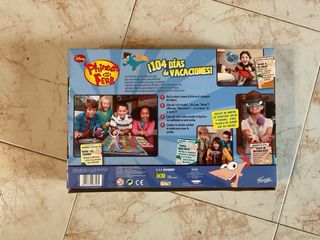 Juego de Mesa Phineas y Ferb: 104 Días de Vacacion
