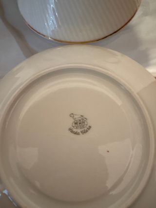 Juego 2 Tazas Consomé Santa Clara Porcelana