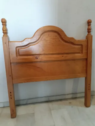 Cabecero de madera cama 90cm