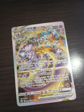 Carta Pokémon Mewtwo V ASTRO 280 PS