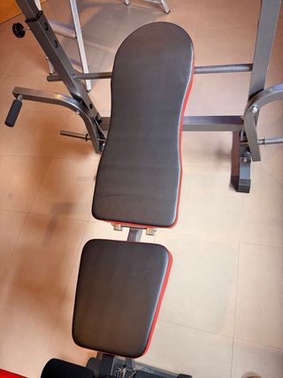 Banco de pesas ajustable