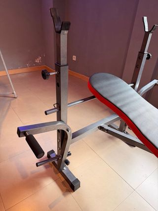 Banco de pesas ajustable