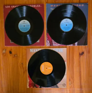 Lote 7 Vinilos LP Manolo Escobar