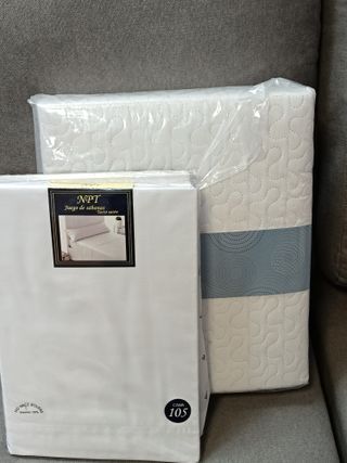 Juego Sábanas 105 + Colcha Bouti 105