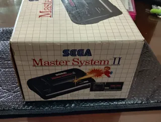 Consola Sega Master System II Negra