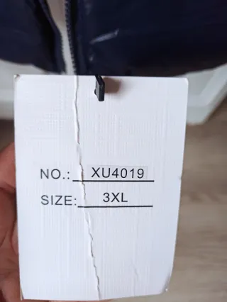 Anorak azul unisex Talla XL