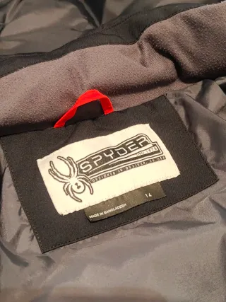 Chaqueta esquí Spyder junior talla 14