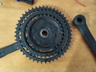 Bielas Ofmega per bicicletta MTB in plastica