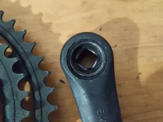 Bielas Ofmega per bicicletta MTB in plastica