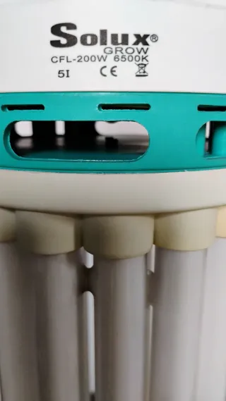 Bombilla CFL Solux 200W 6500K GROW