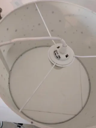 Lámpara infantil de estrellas