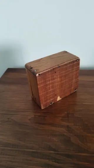 Afilador tizas sastre antiguo