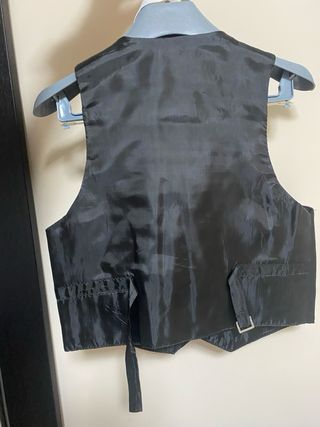 Americana con chaleco y pajarita Talla 2