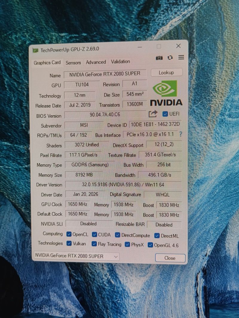 PC Gaming RTX 2080 Super afbeelding 3