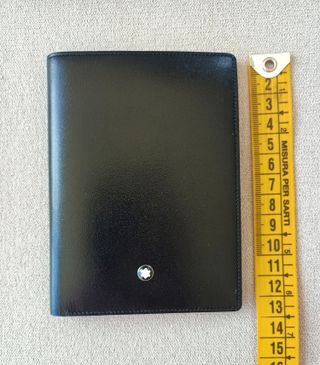 Cartera Montblanc Hombre Negra Nueva