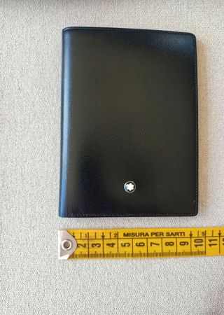 Cartera Montblanc Hombre Negra Nueva