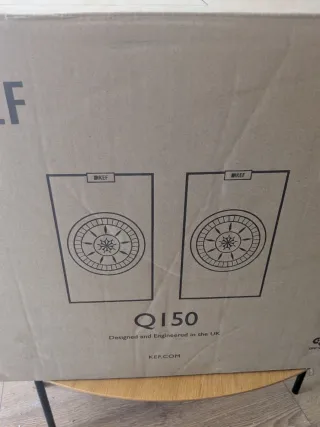 Altavoces KEF Q150 Blancos, nuevos en su caja