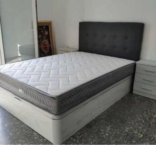 Canapé cama y colchón