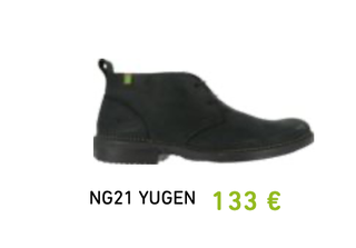 Botines El Naturalista Yugen Negro Talla 42