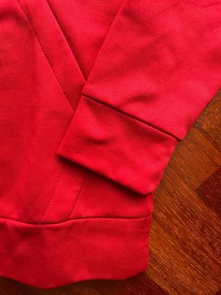 Felpa Jordan con cappuccio rossa taglia S