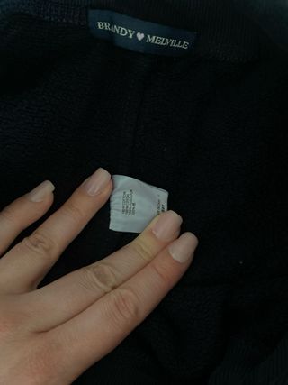 Pantalón azul marino Brandy Melville Talla Única