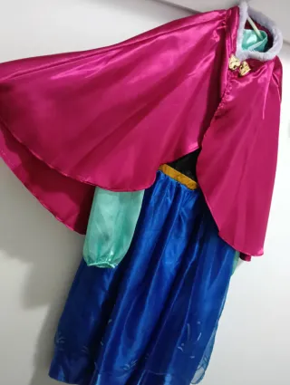 Disfraz Bella /  Ana Frozen y cola sirenita