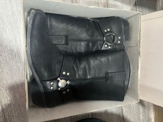 Botas de cuero Johnny Bulls negras