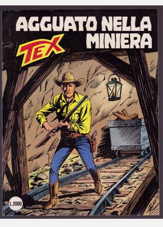 TEX N. 367 AGGUATO NELLA MINIERA MAGGIO 1991