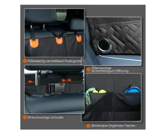 Seggiolino auto per cani taglia media/grande