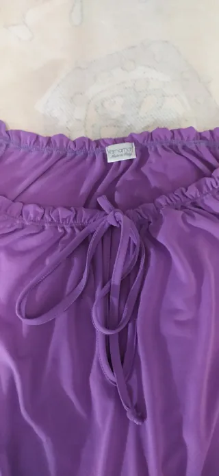 Maglia Lilla Spalle Scoperte. Yamamay