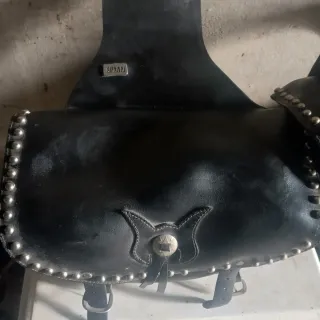 Alforjas Moto Custom Cuero spaan