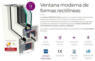 VENTANAS PVC 6 CÁMARAS PASSIVE HOUSE
