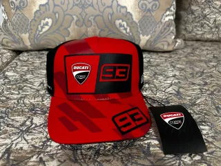 Gorra Ducati Marc Márquez 93 Roja y Negra