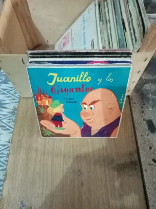Disco Vinilo Infantil Juanillo y los Gigantes