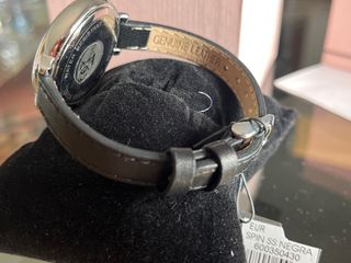 Reloj Tous Negro Piel NUEVO con Etiqueta