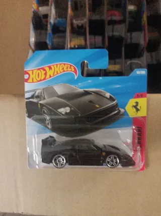 Hot Wheels Ferrari F40 Negro