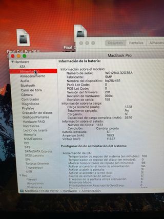 MacBook Pro 2011 Plata