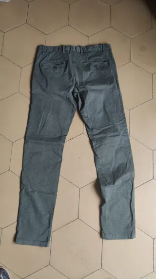 Pantalón verde de Mango para Hombre