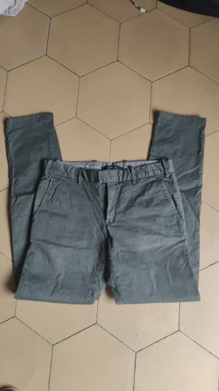 Pantalón verde de Mango para Hombre