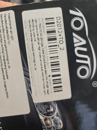 juego de bombillas LED para faros de automóvil de