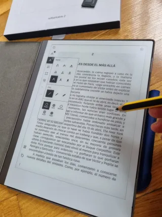 reMarkable 2 con accesorios