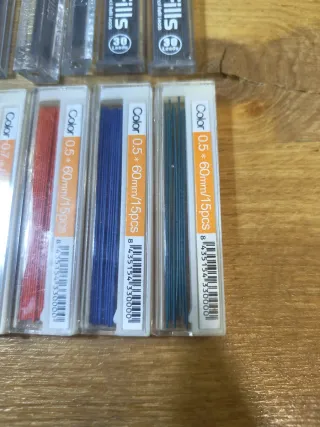 Minas per portaminas 0,5mm e 0,7mm 11 scatole