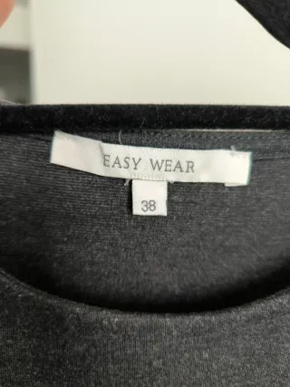 Vestido gris Easy Wear talla 38