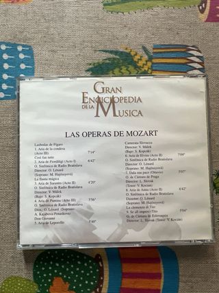 Lote 6 CDs Música Clásica Vivaldi Mozart Strauss