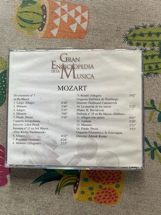 Lote 6 CDs Música Clásica Vivaldi Mozart Strauss