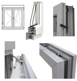 VENTANA PVC 6 CÁMARAS OSCILOBATIENTES