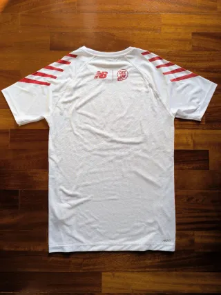 Maglietta Deejay Ten New Balance Bianca Tecnica